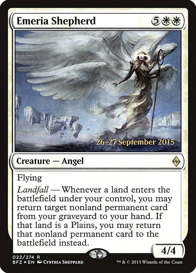 Emeria Shepherd - Foil - Prerelease Promo